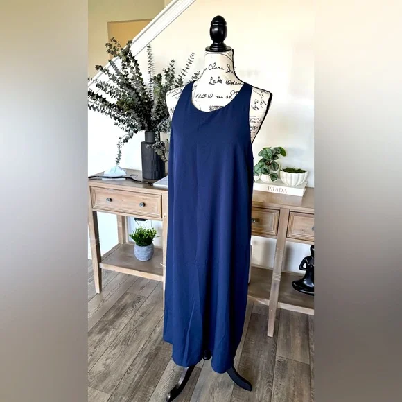 Banana Republic | Dresses | Banana Republic Dark Blue Dress | Poshmark